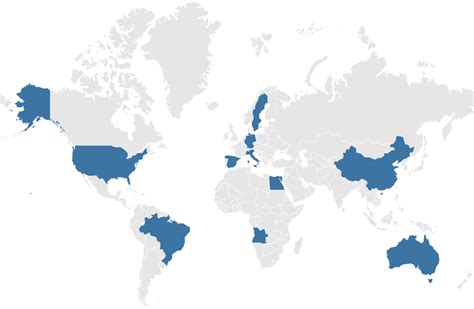 countries visited map counter.